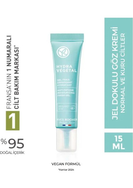 Hafif ve Ferah Jel Göz Kremi – Normal/kuru Ciltlere Uygun