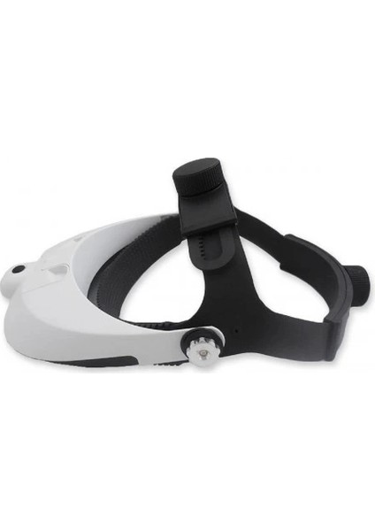 5 Mercekli Çok Fonksiyonlu, Başlık Tip Işıklı Büyüteç 81001H