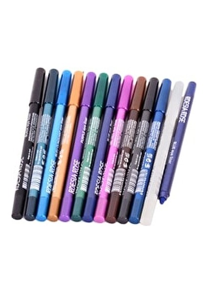 Neon Colour Ultra Yağlı 12'li Eyeliner Seti