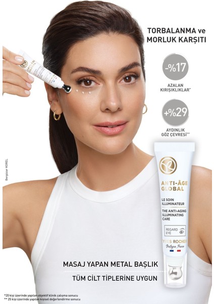 Kafein Içeriği Ile Gözaltlarını Nemlendirici,morluk Görünümünü Giderici Sıkılaştırıcı Göz Kremi modelleri