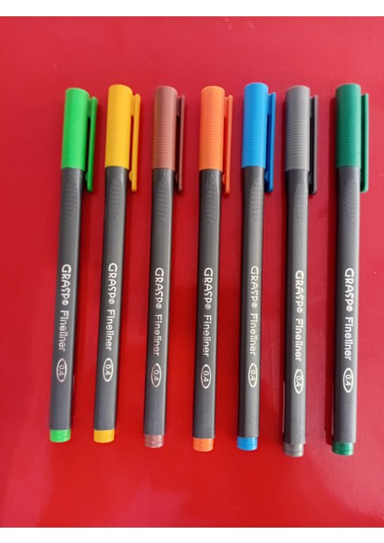 Fineliner Renkli Keçeli Kalem 0.4 mm Uçlu