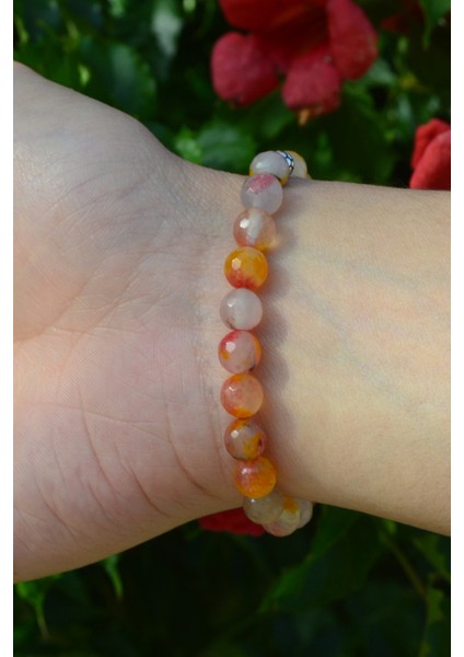 Akik Bileklik Doğaltaş 8mm indirimleri