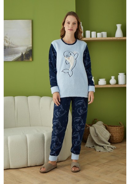 Kadın Welsoft Polar Pijama Takımı 6056 fiyatları