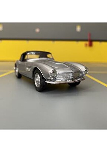 Bmw 507 1956 1/36 Ölçek Çek Bırak Metal Diecast Model Araba Gerçekçi Tasarım