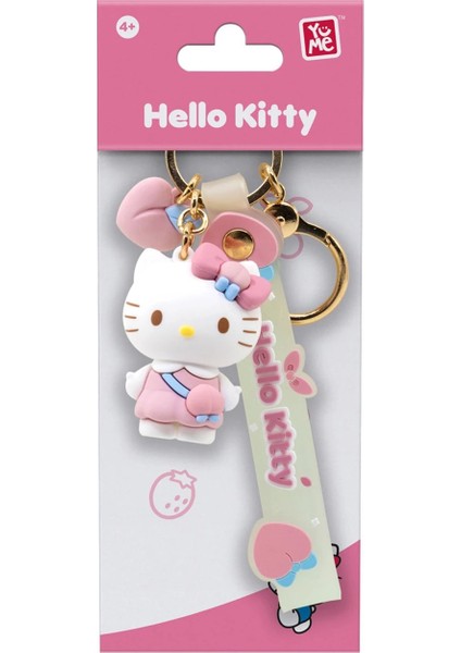Yume Hello Kıtty Keychaın & Strap Peach Serıes Hello Kıtty