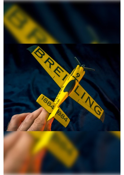 Mxs-R Breitling Model Uçak | Koleksiyonluk Dekoratif Maket | 3D Tasarım