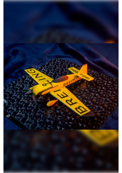 Mxs-R Breitling Model Uçak | Koleksiyonluk Dekoratif Maket | 3D Tasarım modelleri