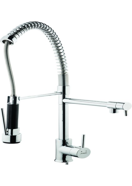 Ara Çıkışlı Mini Endüstriyel Evye Bataryası