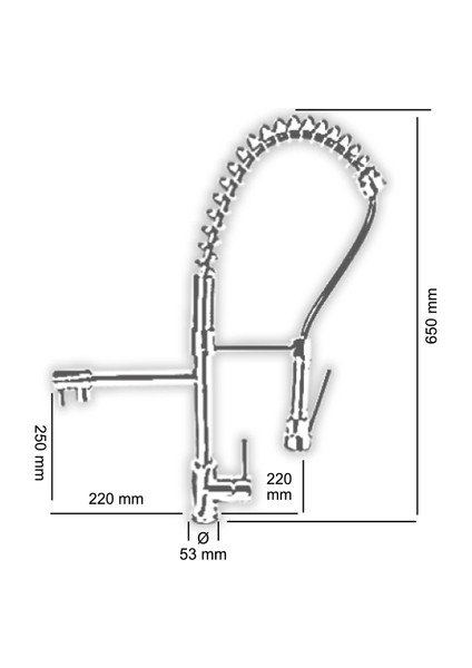 Ara Çıkışlı Mini Endüstriyel Evye Bataryası fiyatları