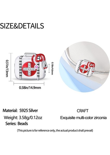 Ilk Yardım Çantası Charm indirimleri