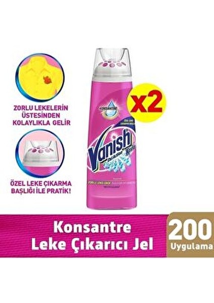 Kosla Ön Işlem Için Özel Leke Çıkarıcı Konsantre Jel 400 ml (2 x 200 Ml) 200 Uygulama