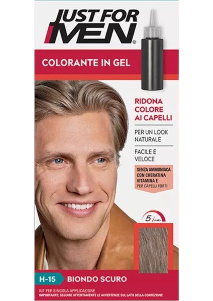 H-15 Şampuanlı Saç Boyası Koyu Sarı (Dark Blond) – Amonyaksız, 5 Dakikada %100 Gri Kapama fiyatları