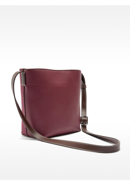 Deri Efektli Bucket Çanta fırsatları