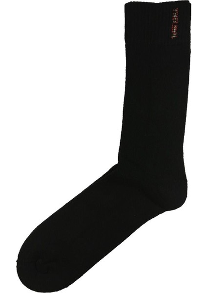 6 Çift Siyah Termal Erkek - Unisex Kışlık Havlu Soket (Uzun) Çorap - Ekstra Sıcaklık modelleri