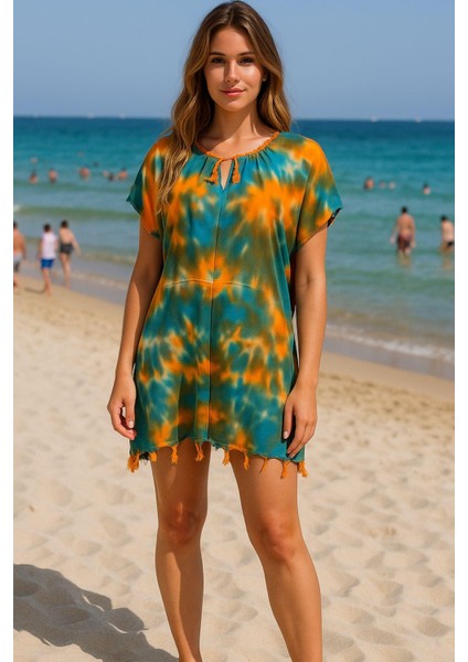 Batik Desenli Kadın Plaj Pareo fiyatları