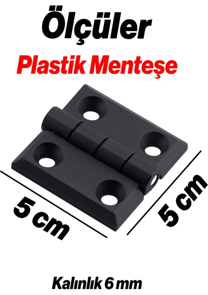 Plastik Yaprak Menteşe 50X50 mm Kalınlık Dayanıklı 2 Adet Set Dolap Çekmece Kapak ve Mobilya Menteşe modelleri