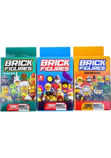 Brick Süper Mini Figür 1 Adet LEGO Uyumlu Sürpriz Figür fiyatları