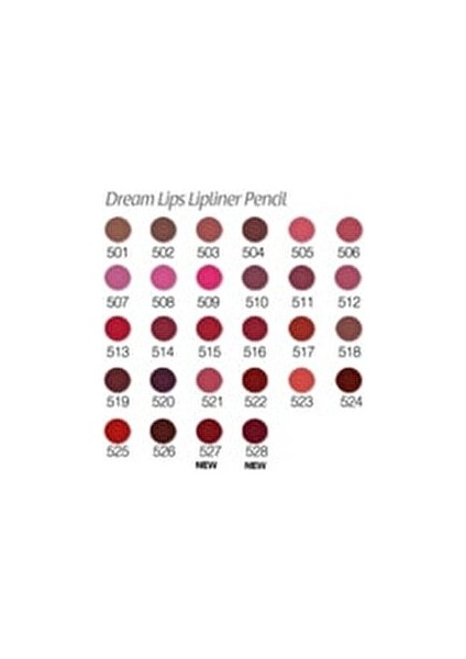 Dream Lips Lipliner No 504 2'li fiyatları
