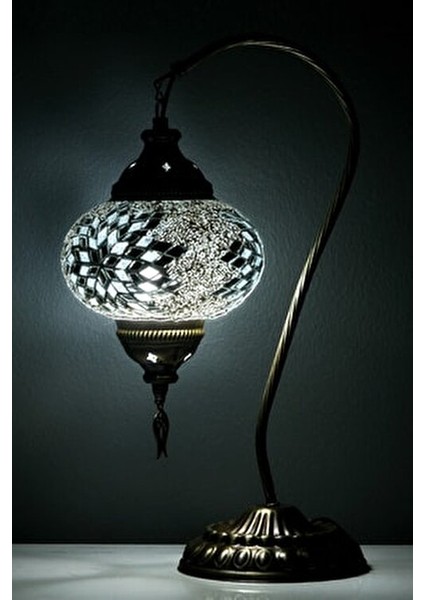 Otantik Retro Mozaik Lamba, Eski Türk Aydınlatmaları, Renkli Cam Motifli Lamba, Cam Sanatı indirimleri
