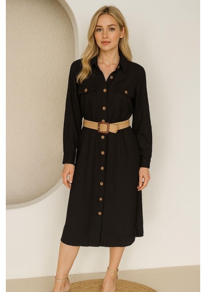 Safir Siyah Kadın Elbise fiyatları