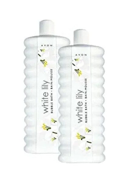 Beyaz Zambak Kokulu Banyo Köpüğü 1000ML 2 Adet