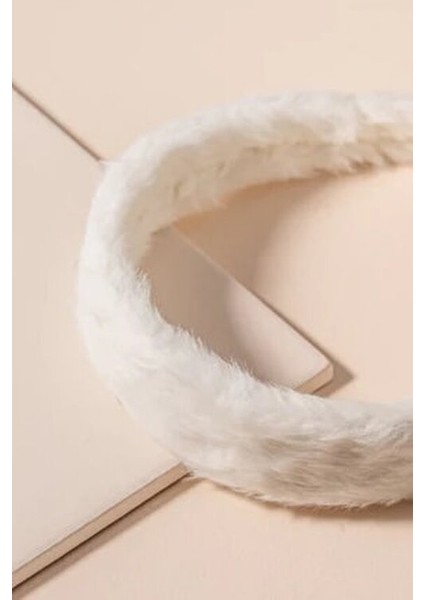 Kadın Beyaz Teddy Tüylü Peluş Taç fiyatları