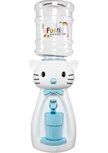Funtik Kedi Çocuk Su Sebili Beyaz