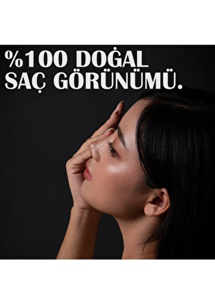 Kaal Toppik 100 gr Orta Kahve (Med Brown) Amonyaksız Saç Fiberi Geçici Etki ile Doğal Görünüm modelleri