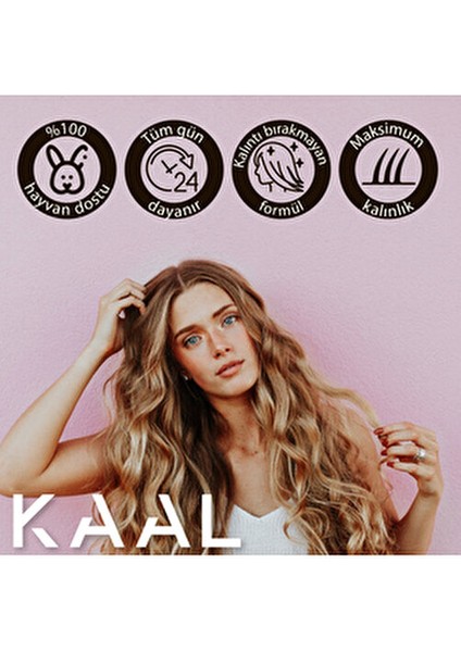 Kaal Toppik 100 gr Orta Kahve (Med Brown) Amonyaksız Saç Fiberi Geçici Etki ile Doğal Görünüm fırsatları