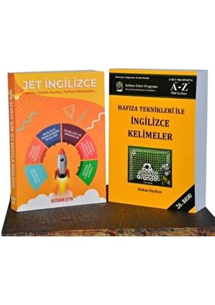 Hafıza Teknikleri ile Ingilizce Kelimeler ve Jet Ingilizce Ebat: 14X20CM)