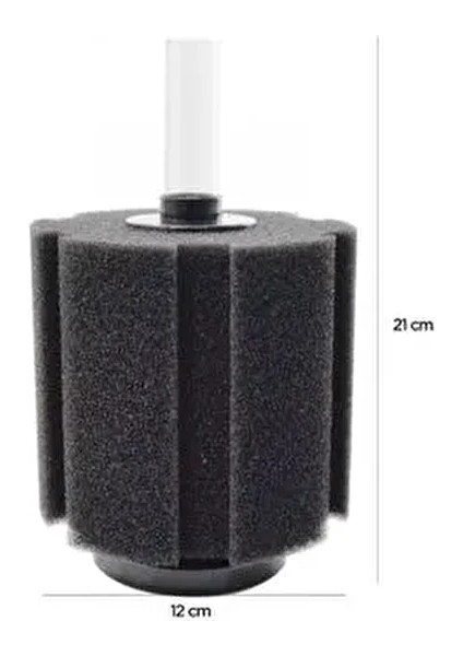 Atlantik 400 Pipo Filtre, Üretim Filtresi Büyük Boy 12 x 21 cm PIPO400