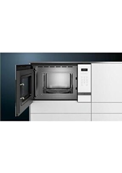 Sıemens Mikrodalga Ankastre BF525LMW0 Beyaz 800W fiyatları