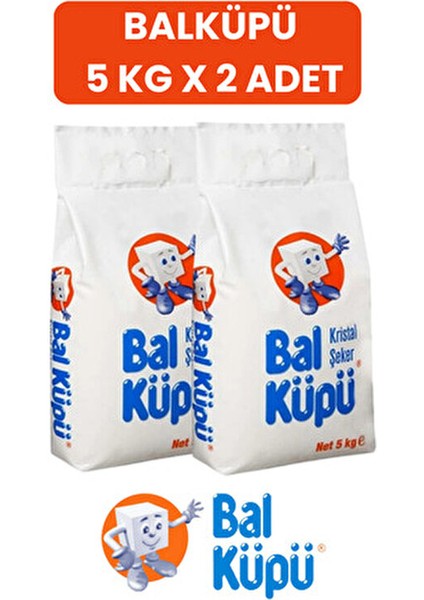 Balküpü Toz Şeker 5 kg x 2 Adet