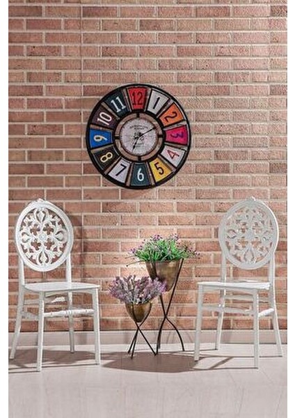 4 Adet Venüs Sandalye Beyaz - Mutfak / Balkon / Bahçe Sandalyesi modelleri