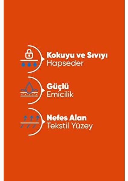 4'lü Medium Orta Boy Yetişkin Hasta Bezi 30X4 (120 Adet)