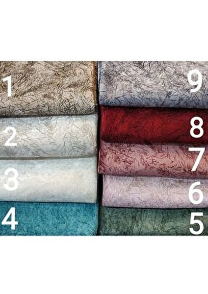 Koltuk Çekyat Örtüsü Açık Gri Damar Desenli Parlak Kaymaz Taban Süngerli Üst Kumaş Kadife 1ADET