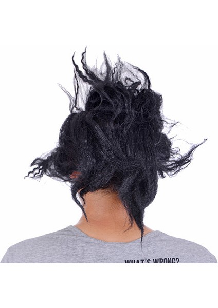 Lateks Dişli Korku Maskesi Saçlı Yarım Surat (5224) modelleri