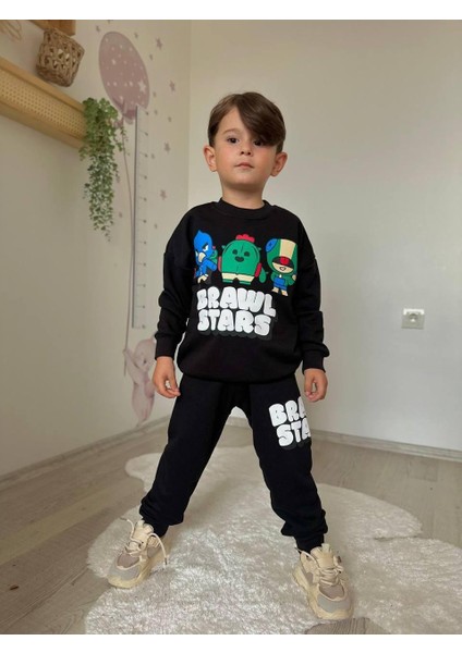 Karakterli Erkek Çocuk Ikili Eşofman Takımı