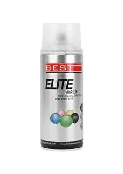 Elite Akrilik Hızlı Kuruyan Sprey Boya 400 ml - Beyaz Eşya Beyazı