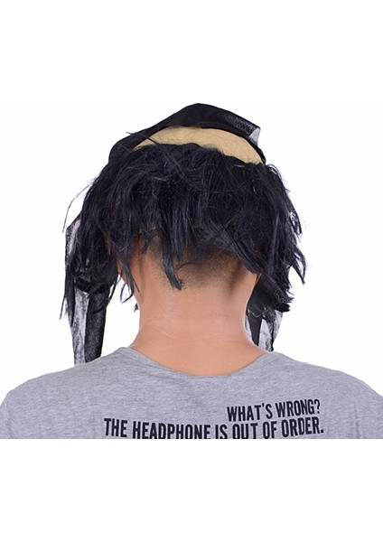 Lateks Saçlı Sakallı Korsan Maskesi (5224) modelleri