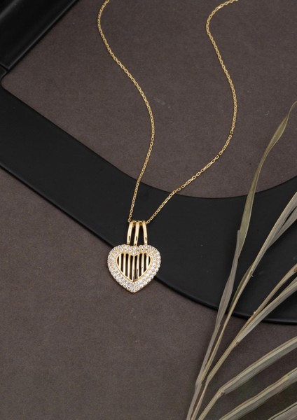 14 Ayar Altın Kalpli Kolye fırsatları