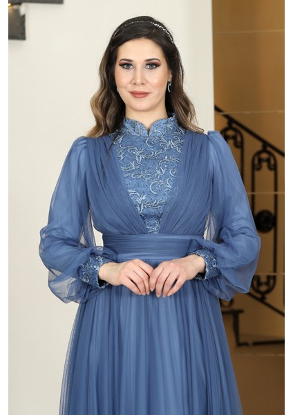 Hazal Büyük Beden Tesettür Abiye fiyatları