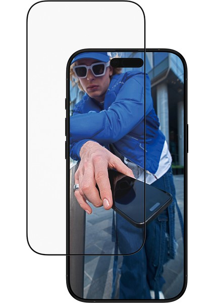 iPhone Air | Ultra-Wide Fit Çerçeve Aparatlı Ekran Koruyucu