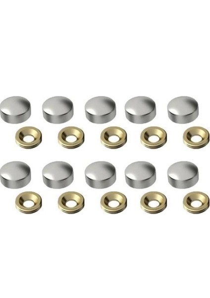 Krom Vida Tapası 20 mm 10 Adet