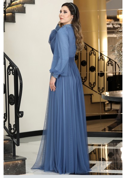 Hazal Büyük Beden Tesettür Abiye indirimleri