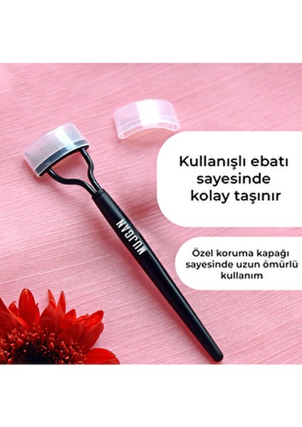 Kirpik Ayırıcı Aparat 13 cm Pembe Ambalaj ile Zarar Vermeden Ayırma modelleri