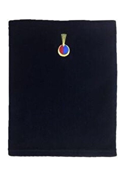 Jandarma Temalı Lacivert Renk Polar Boyunluk Düz Desenli Konforlu Kullanım