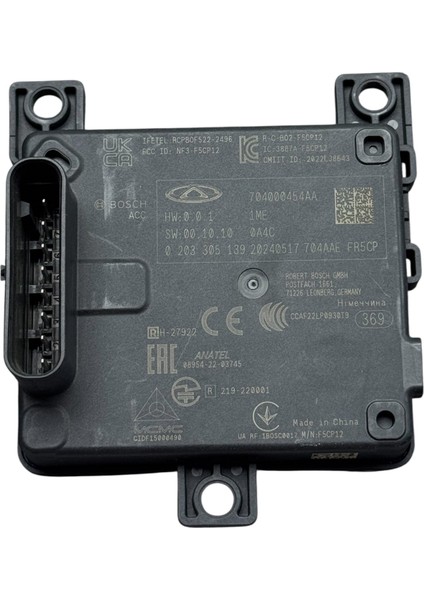 Beyin Radar Omoda 5 22-24 Ön