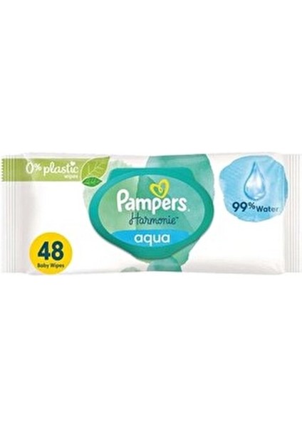 Pampers Aqua Pure Islak Havlu 18 Paket 864 Yaprak Hassas Temizlik 0% Plastik modelleri