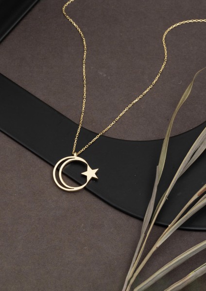 Ayyıldız 14 Ayar Altın Kolye fırsatları